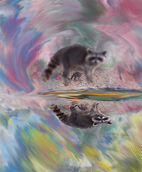 1 abstract racoon 600 IMG_2197